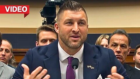 Tim Tebow Delivers Heart-Wrenching Testimony On Exploited Children