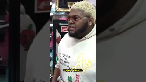 Druski drops some knowledge inside COOLKICKS