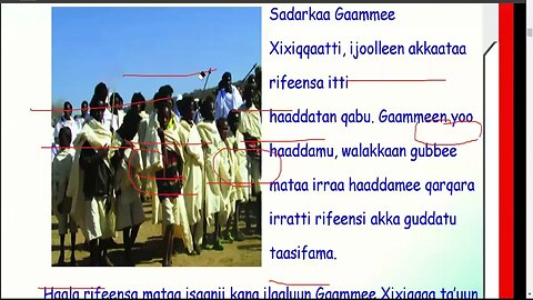Gadaa Kutaa 3ffaa Boqonnaa 2ffaa.Barannoo 2ffaa Gaammee Xixiqqaa .
