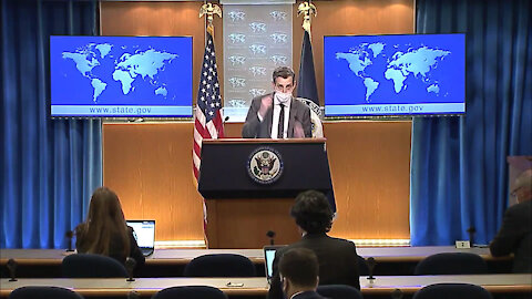 Spokesperson Ned Price leads the Department Press Briefing