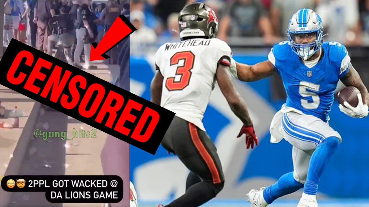 Man SHOT DEAD after Bucs vs Lions NFL game! SHOCKING video shows BRAIN MATTER EVERYWHERE!