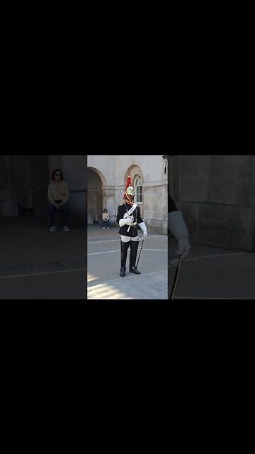 King's guard blue's and Royals #horseguardsparade