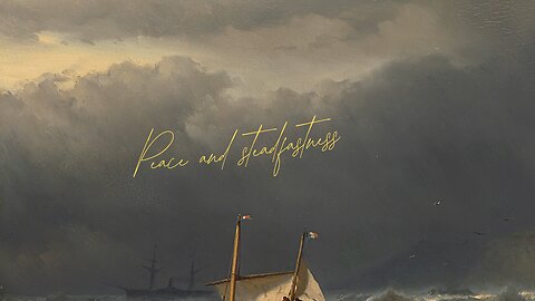Jesus asleep during the storm