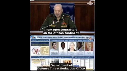 ☣️The US 🇺🇸 Has Relocated Ukrainian Bio-Labs to Africa ☣️