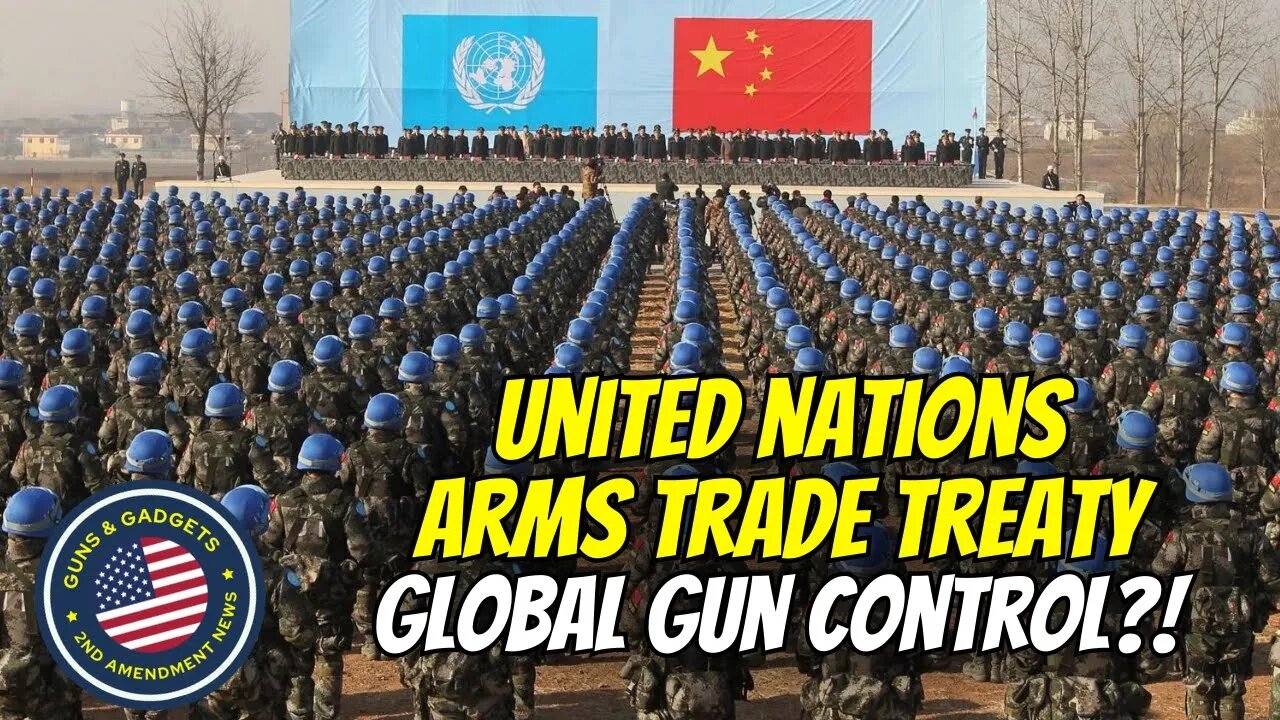 UN Arms Trade Treaty Being Discussed This Week! Global Gun Control?!