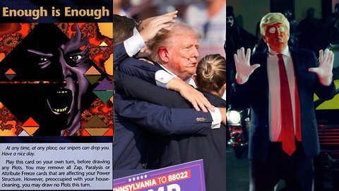 Fake & Staged! The Assassination Attempt Of Donald Trump Decoded