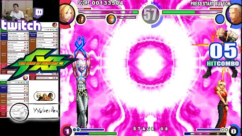 (PS2) King of Fighter XI - 25 - Elder Brother Team (unofficial name) - Lv 8