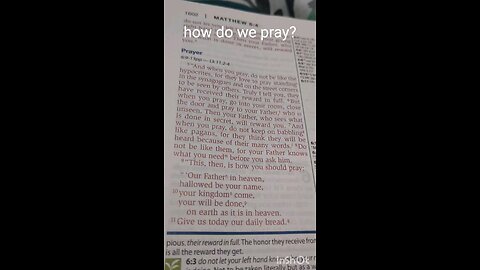 The Lord's Prayer