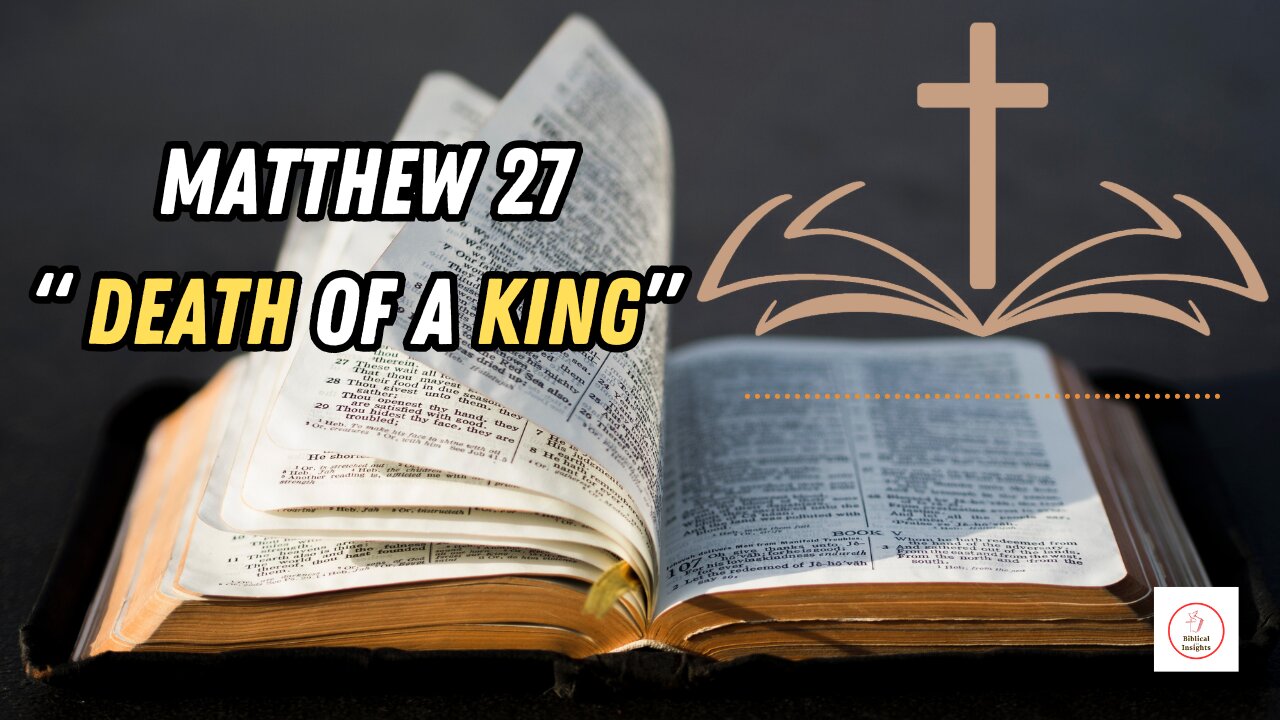 UNLEASHING GOD'S WORD -MATTHEW 27