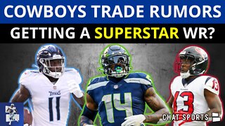 WILD Cowboys Trade Rumors On DK Metcalf, A.J. Brown, Devante Parker, N'Keal Harry & Brandin Cooks