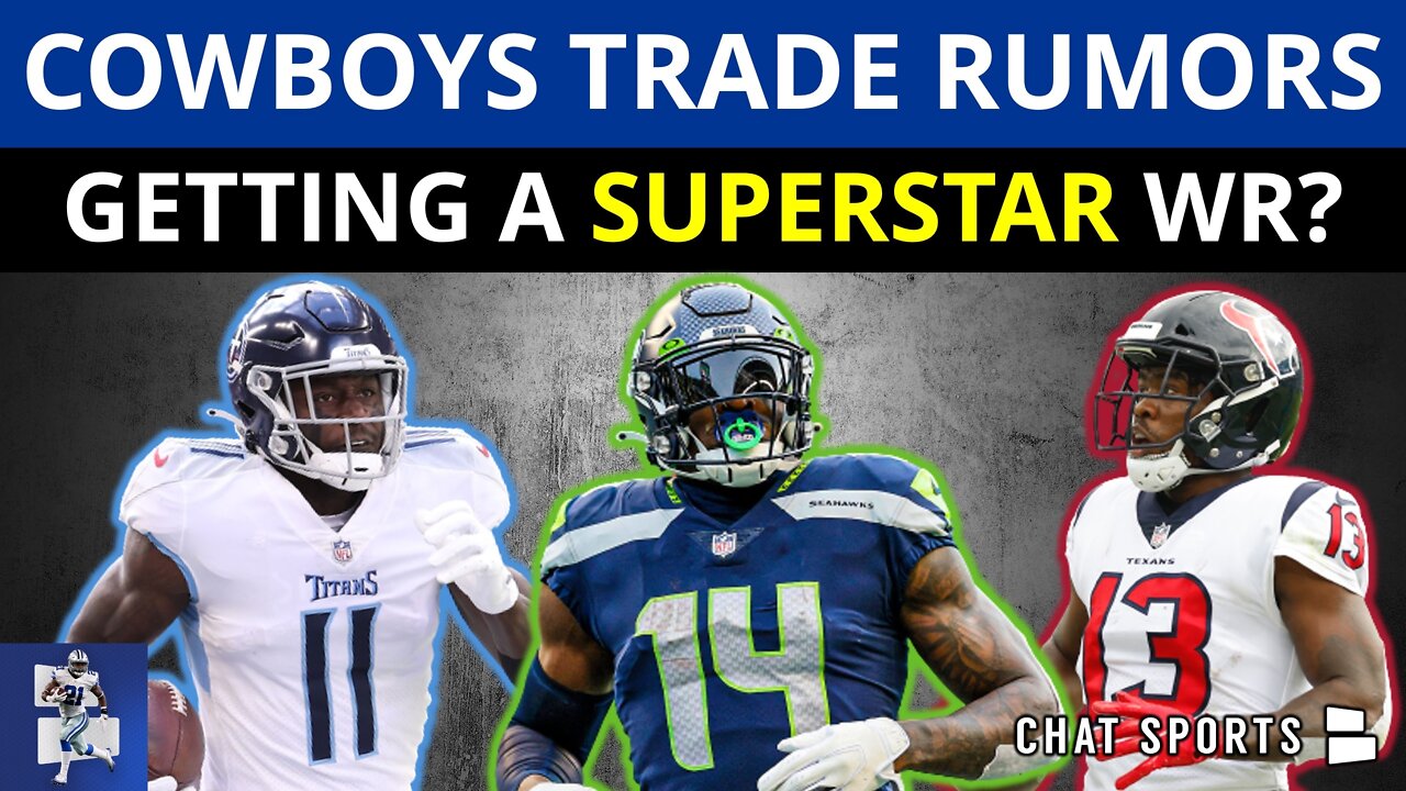 WILD Cowboys Trade Rumors On DK Metcalf, A.J. Brown, Devante Parker, N'Keal Harry & Brandin Cooks