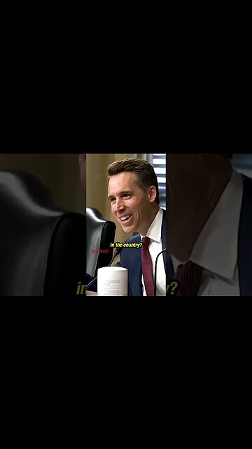 "Are you SERIOUS?!" Josh Hawley sits STUNNED at this ABSURD ADMISSION by Biden's Interior Secretary