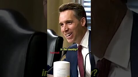 "Are you SERIOUS?!" Josh Hawley sits STUNNED at this ABSURD ADMISSION by Biden's Interior Secretary