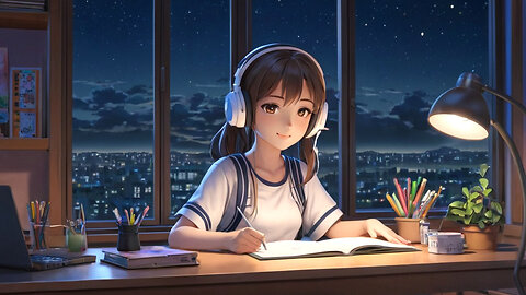 Γγ gama Relax music to study, work and focus, Sleep, LofiGuyMusic