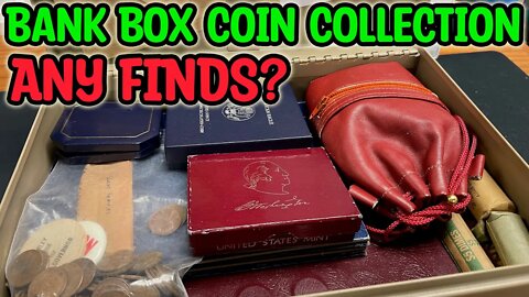 Searching A Bank Box Coin Collection: Silver & More (Some Surprises)