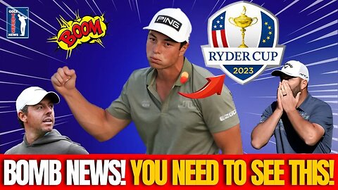 👉🔥🏆 RYDER CUP 2023 - SEE NOW!! JUST ANNOUNCED!! CROWD REACTED! 🚨 GOLF NEWS!