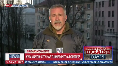 Reporting from Kyiv for Newsmax