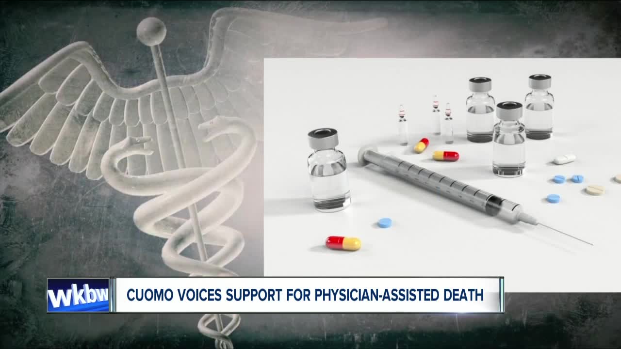 Gov. Cuomo supports legalizing physician assisted suicide