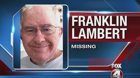 Missing elderly man