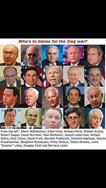 The same lying Warmongers that destroyed Iraq & killed 1 million are now trying to start WW3