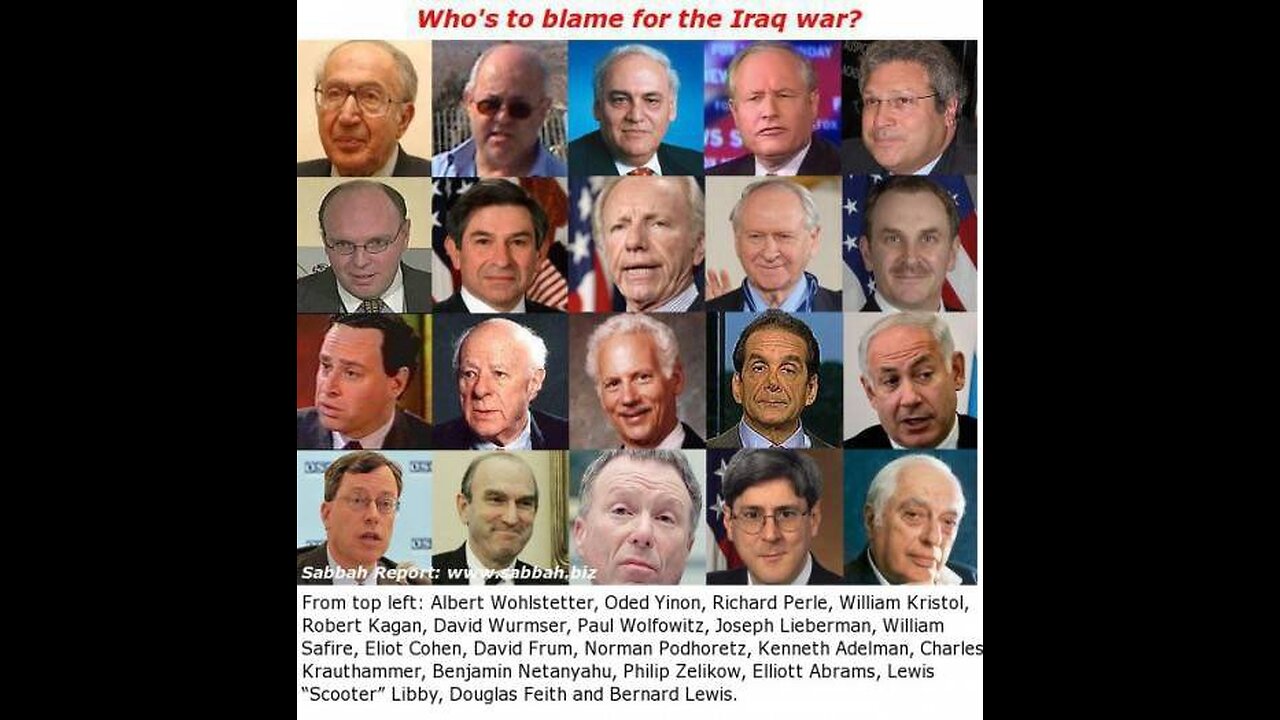 The same lying Warmongers that destroyed Iraq & killed 1 million are now trying to start WW3