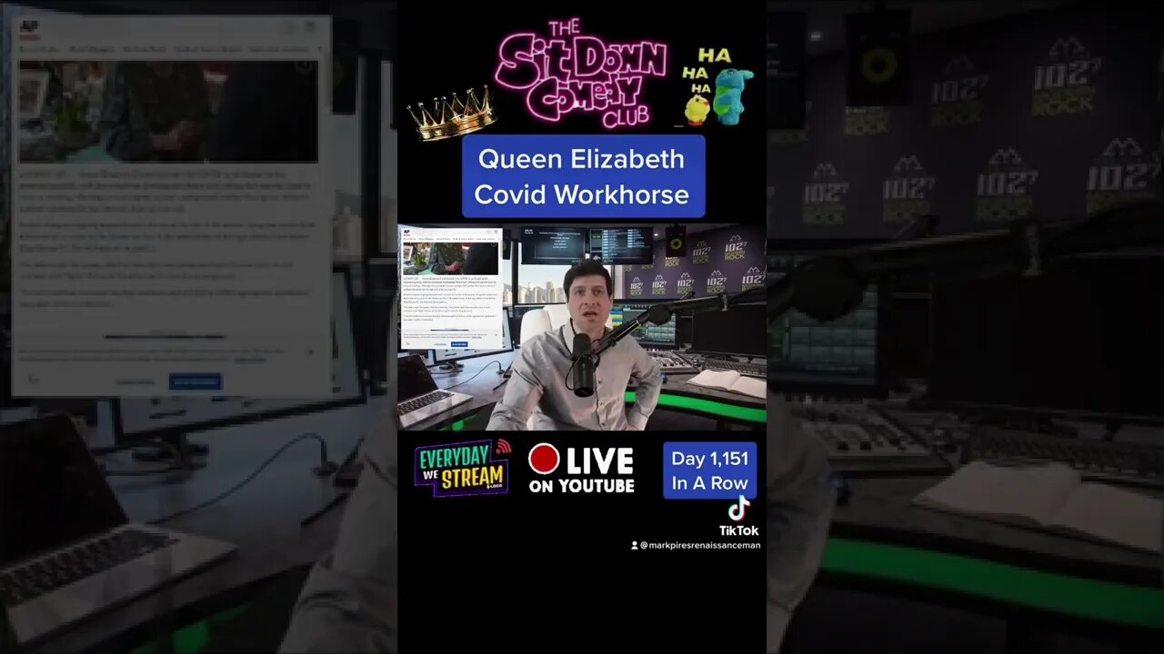 Queen Elizabeth Is Not From This Planet.. #comedyshorts #standupcomedy