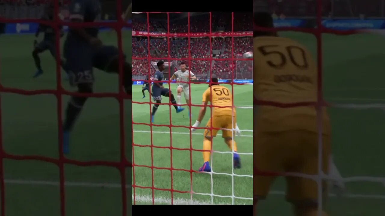 😱Da Série "Lewandowski sendo Nojento"😱 Fifa 23 - #shorts