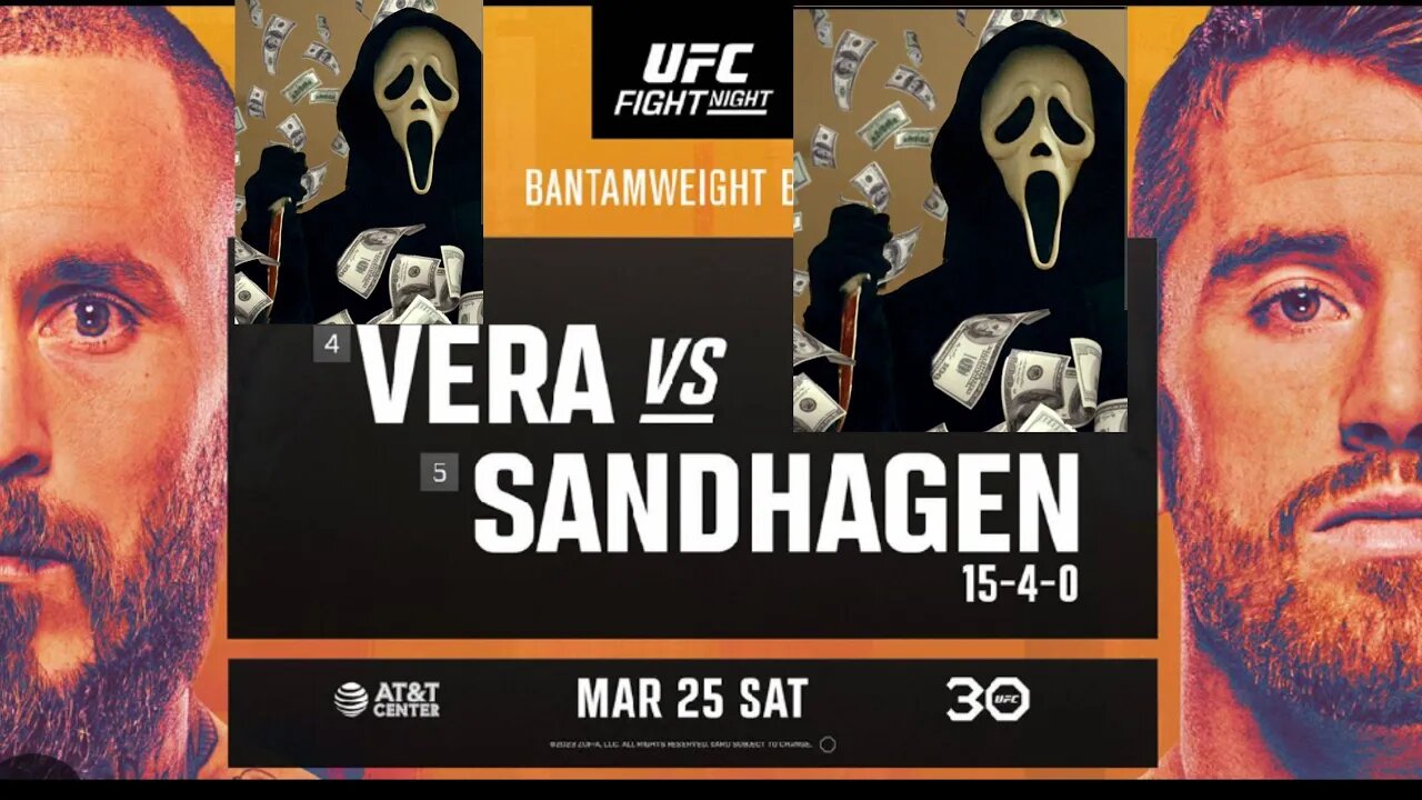 UFC SAN ANTONIO VERA VS SANDHAGEN FULL CARD PREDICTIONS AND ALL MY BETS .#freebets #ufc #ufcbetting