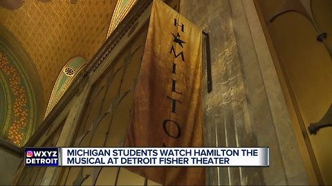Metro Detroit students experience hit play 'Hamilton' thanks to grants, show's education program