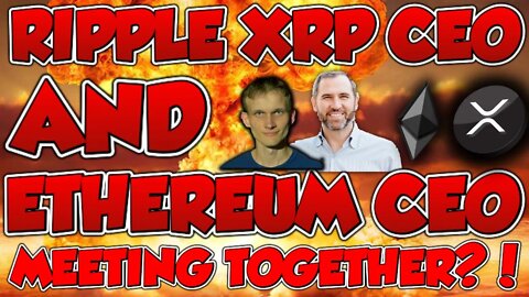 ETHEREUM FOUNDER AND RIPPLE XRP FOUNDER PARTNERSHIP!! THIS IS HUGEEE!!!
