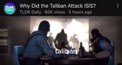 Why did the Taliban attack ISIS