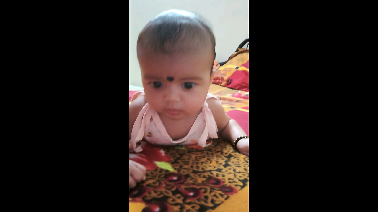 baby playing