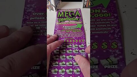 $30 MEGA Scratch Off Lottery Ticket Test!