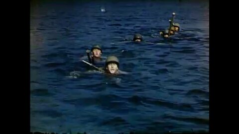 1940s Army Training: Swamp Tactics, River Assaults. #militaryhistory #history #training