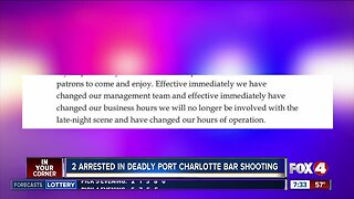 Founder of Port Charlotte bar says changes will be made following deadly shooting