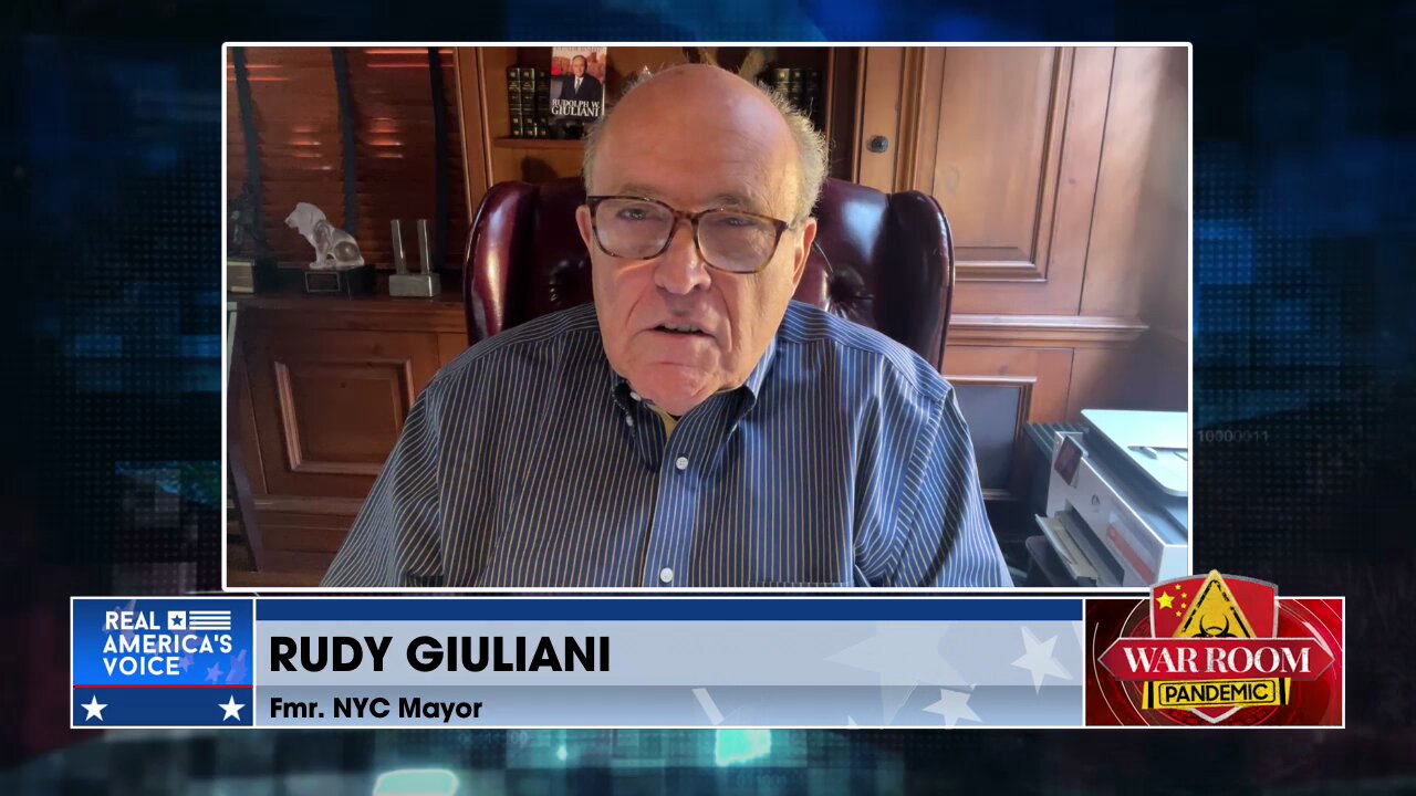 Rudy Giuliani On His Son, Andrew, Standing Up Against The Establishment’s Unscientific Vax Mandate