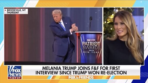 Melania Trump talks President Trump’s dance moves (December 6, 2024)