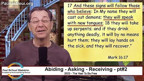 Abiding - Asking - Receiving - pt#2 - 23.03.16 - with #pauldeneui
