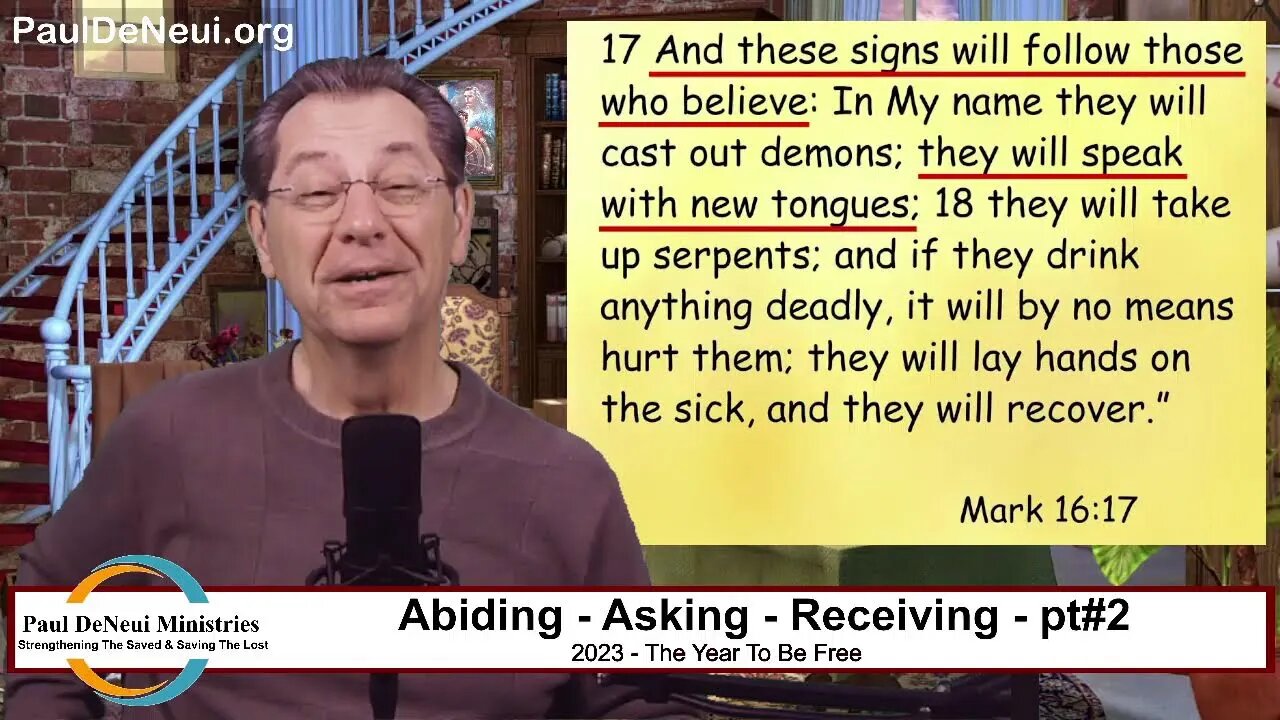 Abiding - Asking - Receiving - pt#2 - 23.03.16 - with #pauldeneui