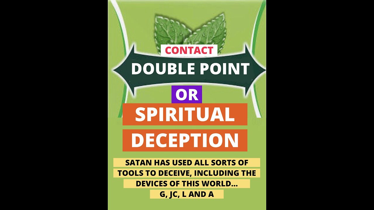 Contact or Spiritual Deception
