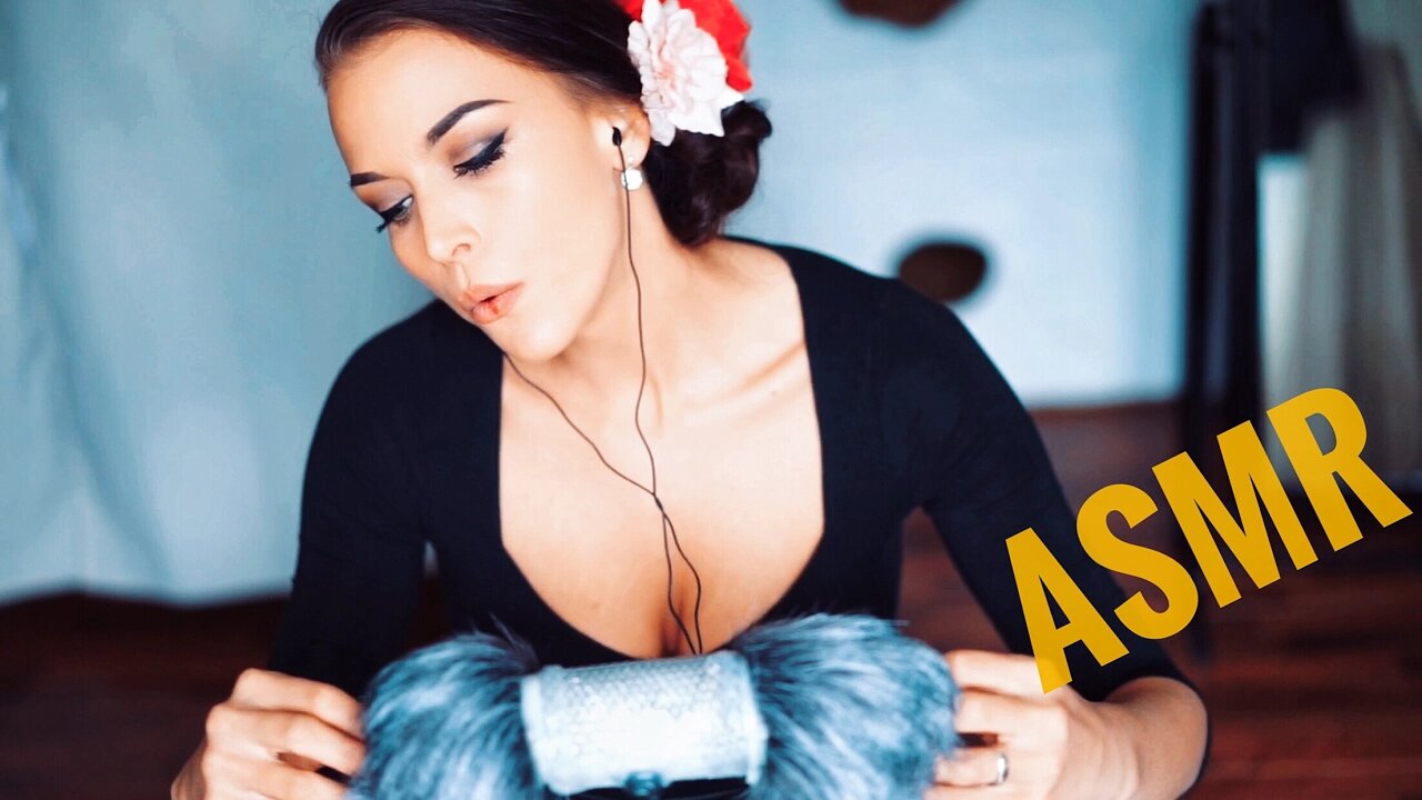 ASMR Gina Carla 🎤🎧 Soft Microphone Binaural Treatment! Relaxing Sounds!