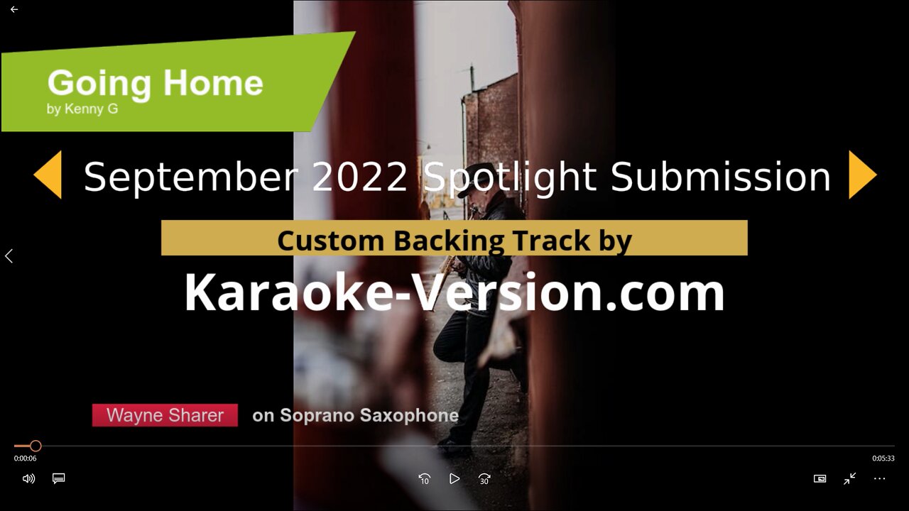 Spotlight Video - Going Home by Kenny G