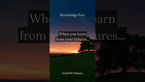 When You Learn from Your Failures... #shorts