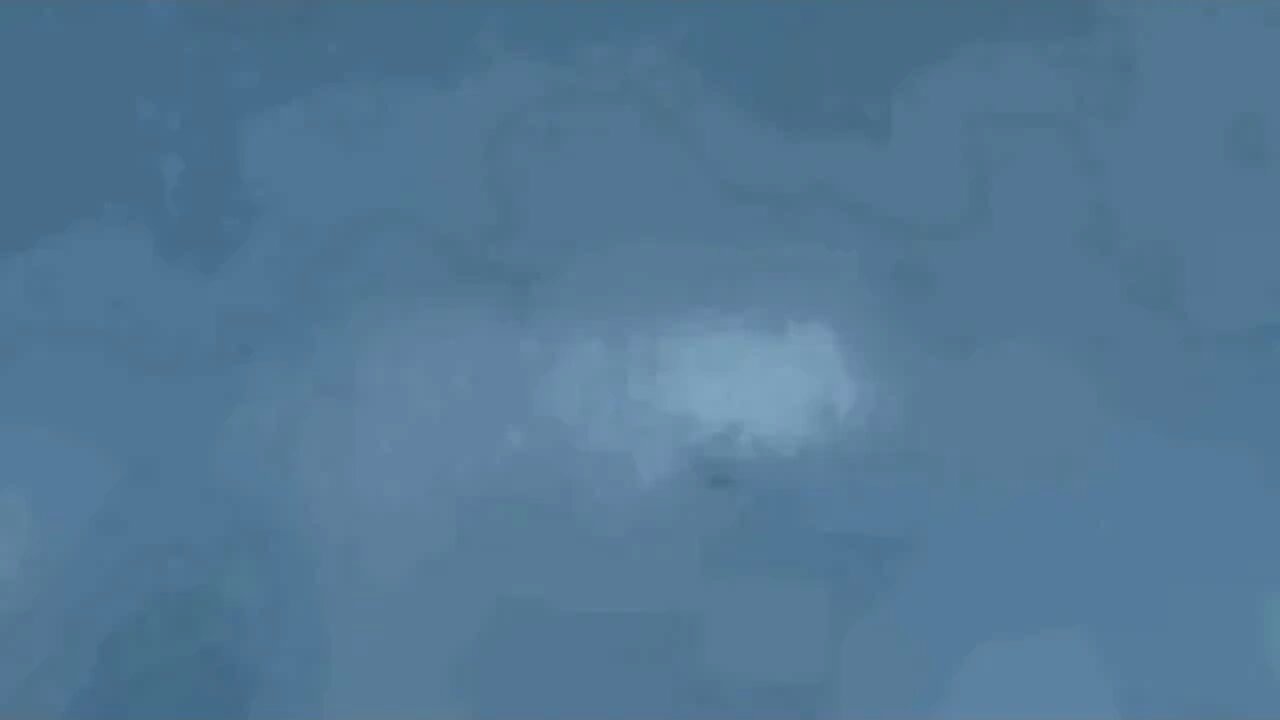 very fast UFO flyby above disappearing high sphere