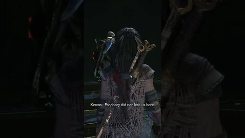 Kratos on escaping his past #godofwar #godofwarragnarok #shorts