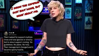 Frosk can't keep her mouth shut