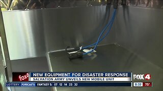 Salvation Army gets new mobile unit to help thousands when a disaster strikes