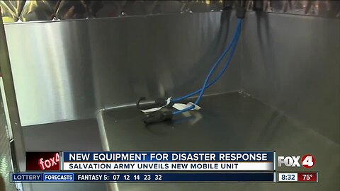 Salvation Army gets new mobile unit to help thousands when a disaster strikes