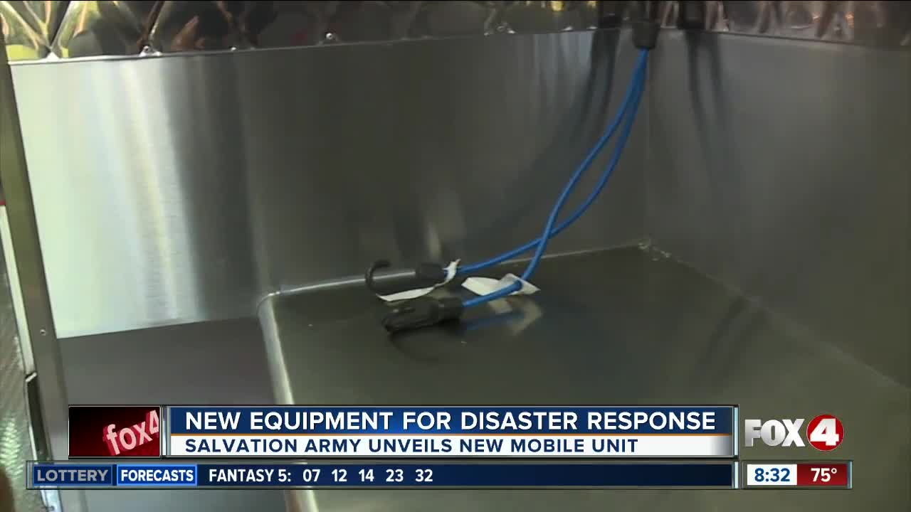 Salvation Army gets new mobile unit to help thousands when a disaster strikes