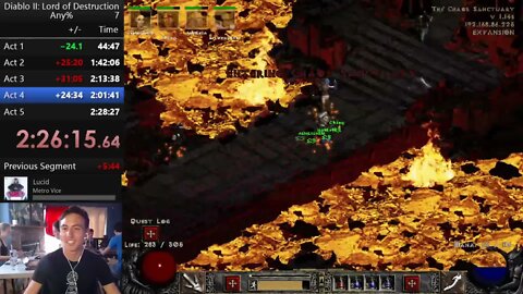 Diablo 2: 5 Player Sibling Speedrun Lan Party - Act 4